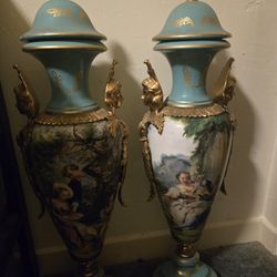 19th Century Vases Antique 