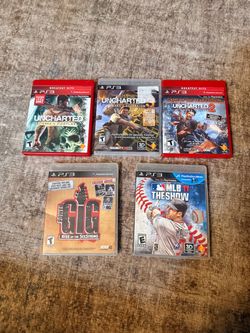 Sony Playstation 3 Video Game Lot (5 Games)