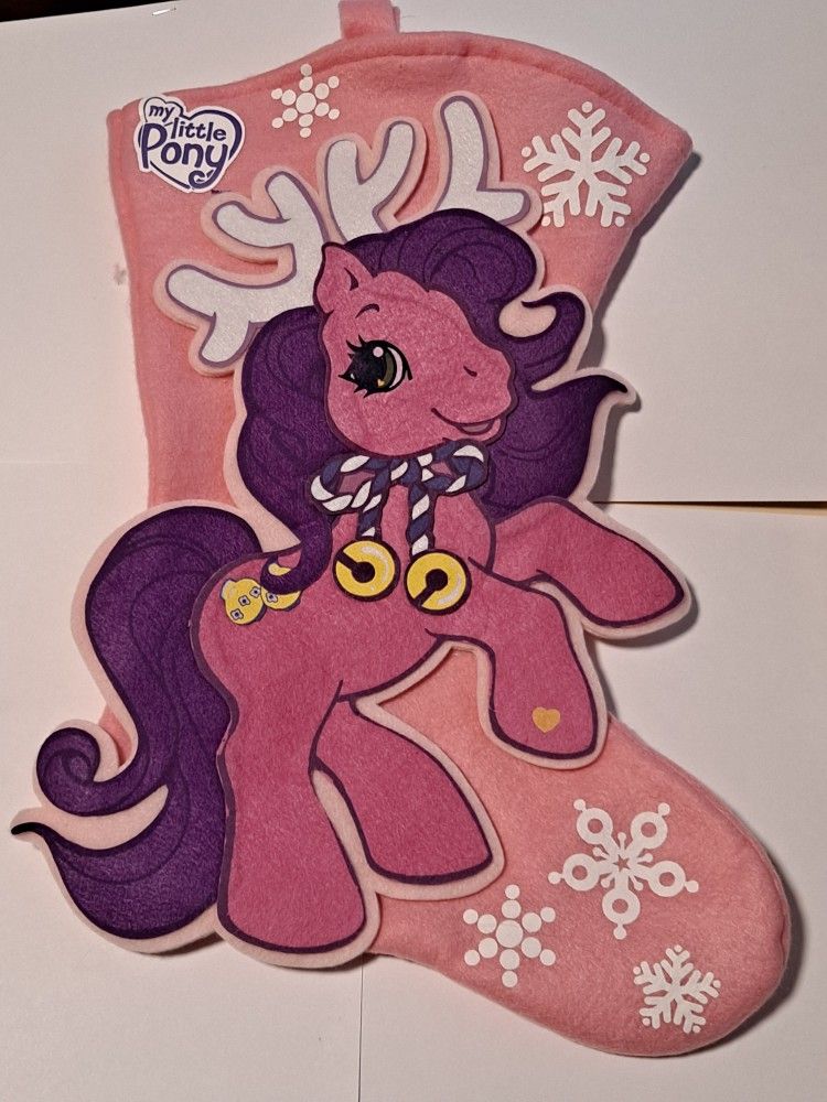 MLP Kimono Christmas Stocking - Like New