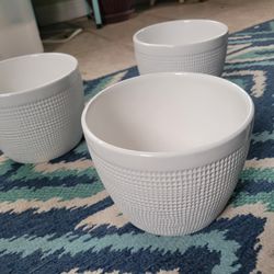 Lot of 3- Planter Pots * Costa Farms 6.5"×5"