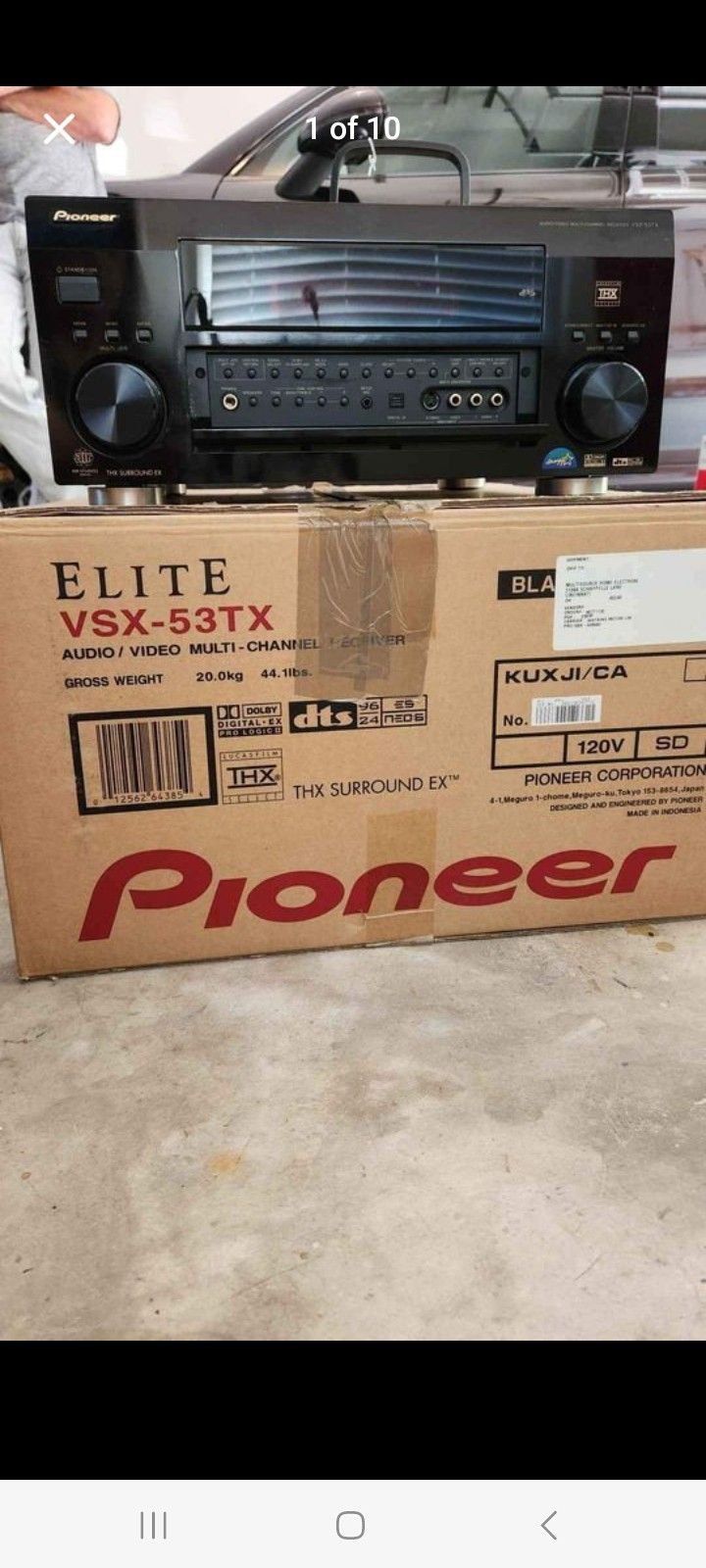 PIONEER ELITE VSX-53TX HOME THEATER 7.1 RECEIVER NEW OLD STOCK $600 FINAL PRICE SAME DAY SHIPPING