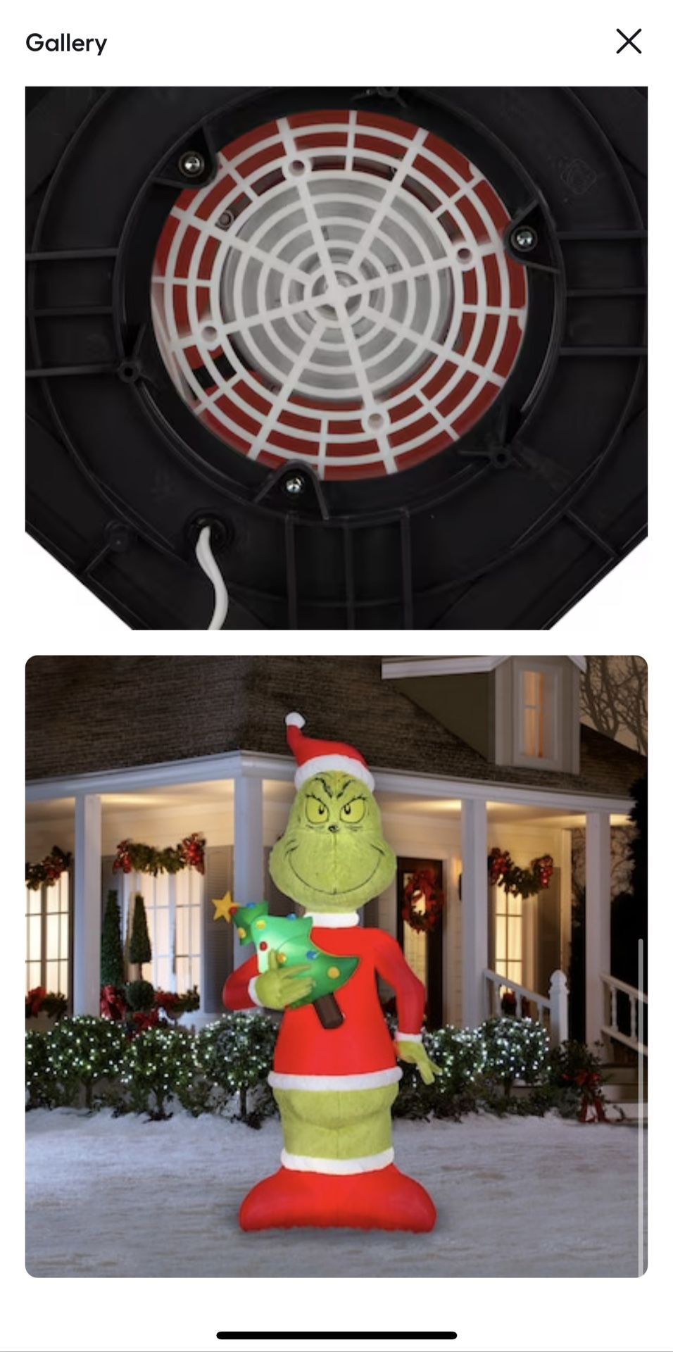 10ft Grinch Inflatable Outdoor Decor