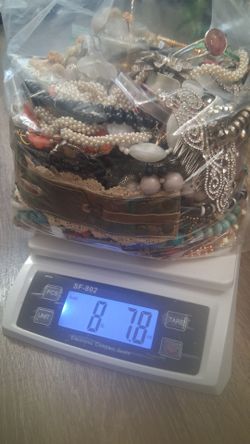 Large Mixed Costume Jewelry Lot 8 lbs