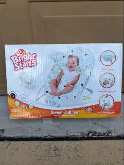 NEW Sealed Bright Starts Sweet Jubilee Baby Bouncer