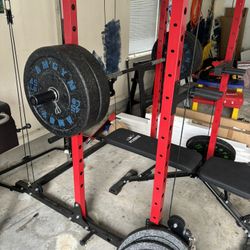 Power Rack With Weights