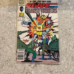 Marvel Comics: GI Joe and the Transformers: issue mini-series 1987 