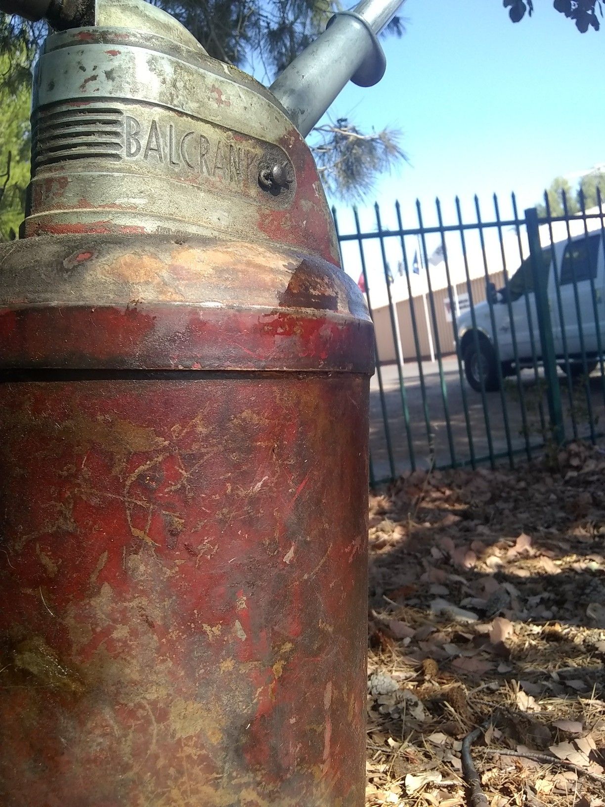 Antique Balcrank grease / lube pump