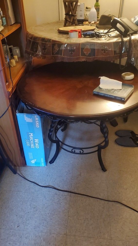 Dining Room Table With two Chairs 