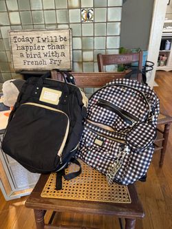 2 Designer Backpacks 20 each