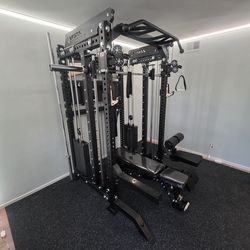 NEW Vesta Pro Series 3in1 Squat Rack | Functional Trainer | 45lbs Smith Machine | Pulley System | FREE DELIVERY🚚