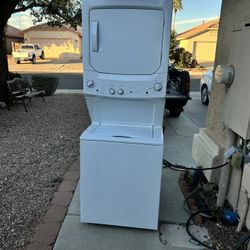 Ge Stackable Washer Dryer Electric 220 V 