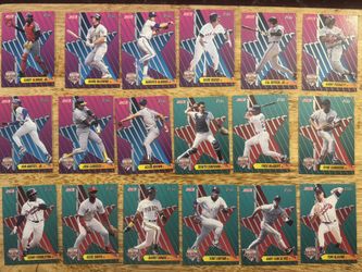 Complete set of 1992 Score P&G All Star Game cards-  San Diego Padres 1-18 