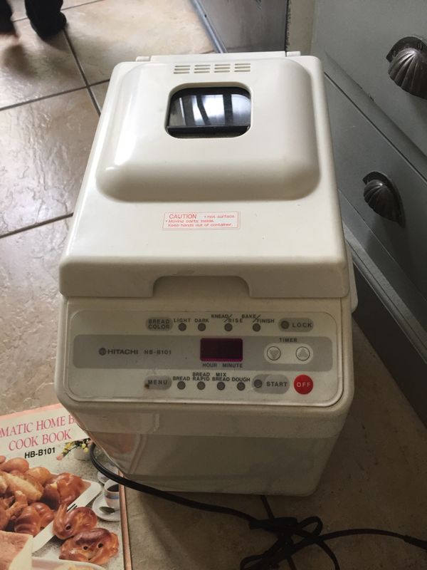 Hitachi Hb B101 Bread Maker Recipe Book Dandk Organizer
