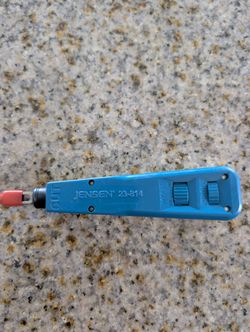 JENSEN 23-814 Handheld Punch down Impact Tool for Wire Termination, Both  Tips