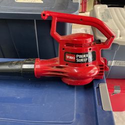 Toro Electric Leaf Blower