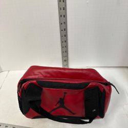 Nike Jordan School Insulated Soft Mini Duffel Lunch Bag Tote Red