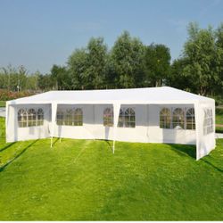 10x30 canopy with walls