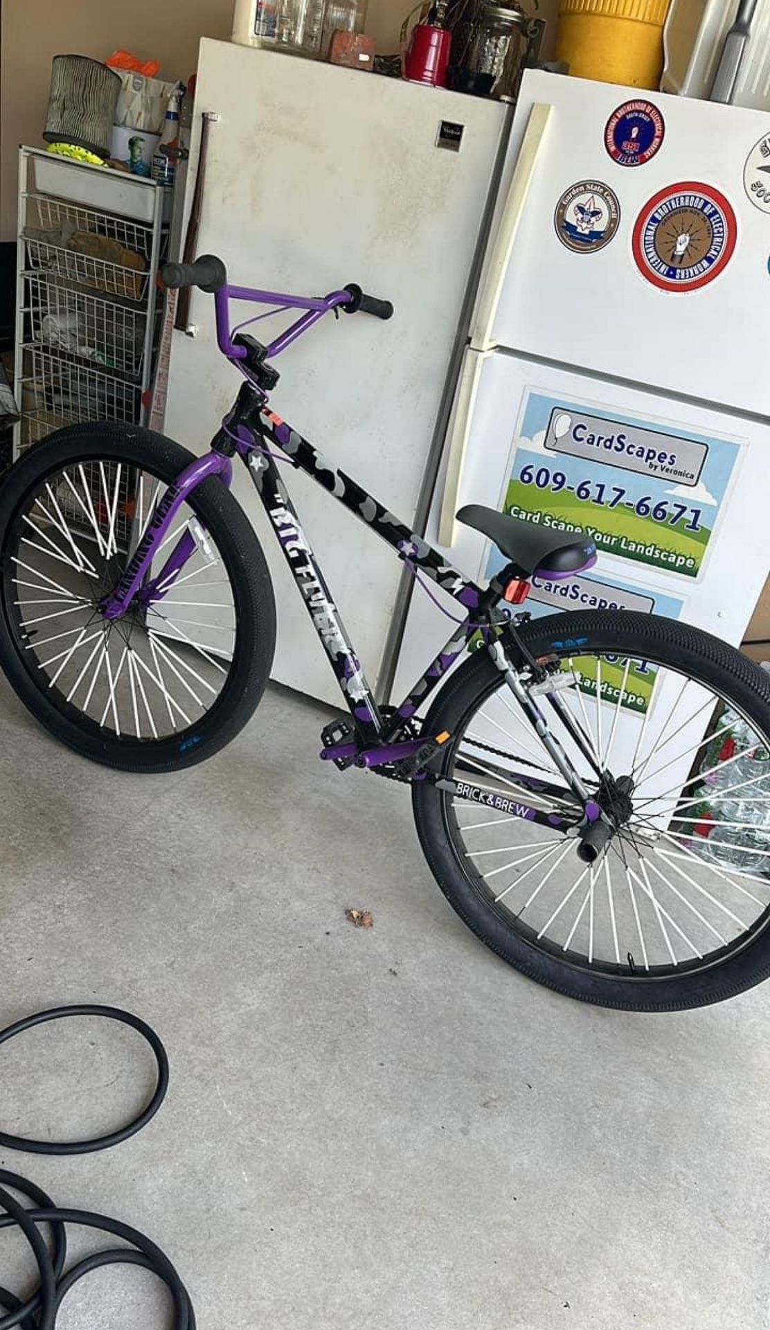 Purple Camo Big Flyer Se Bike for Sale in Paulsboro NJ OfferUp