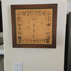 McCormick Antique Spice Rack With Recipies