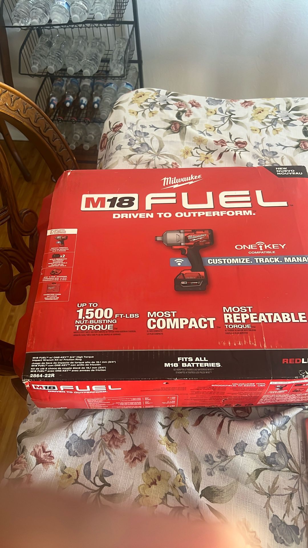 3/4” High Torque Impact Wrench Kit W Friction Ring 