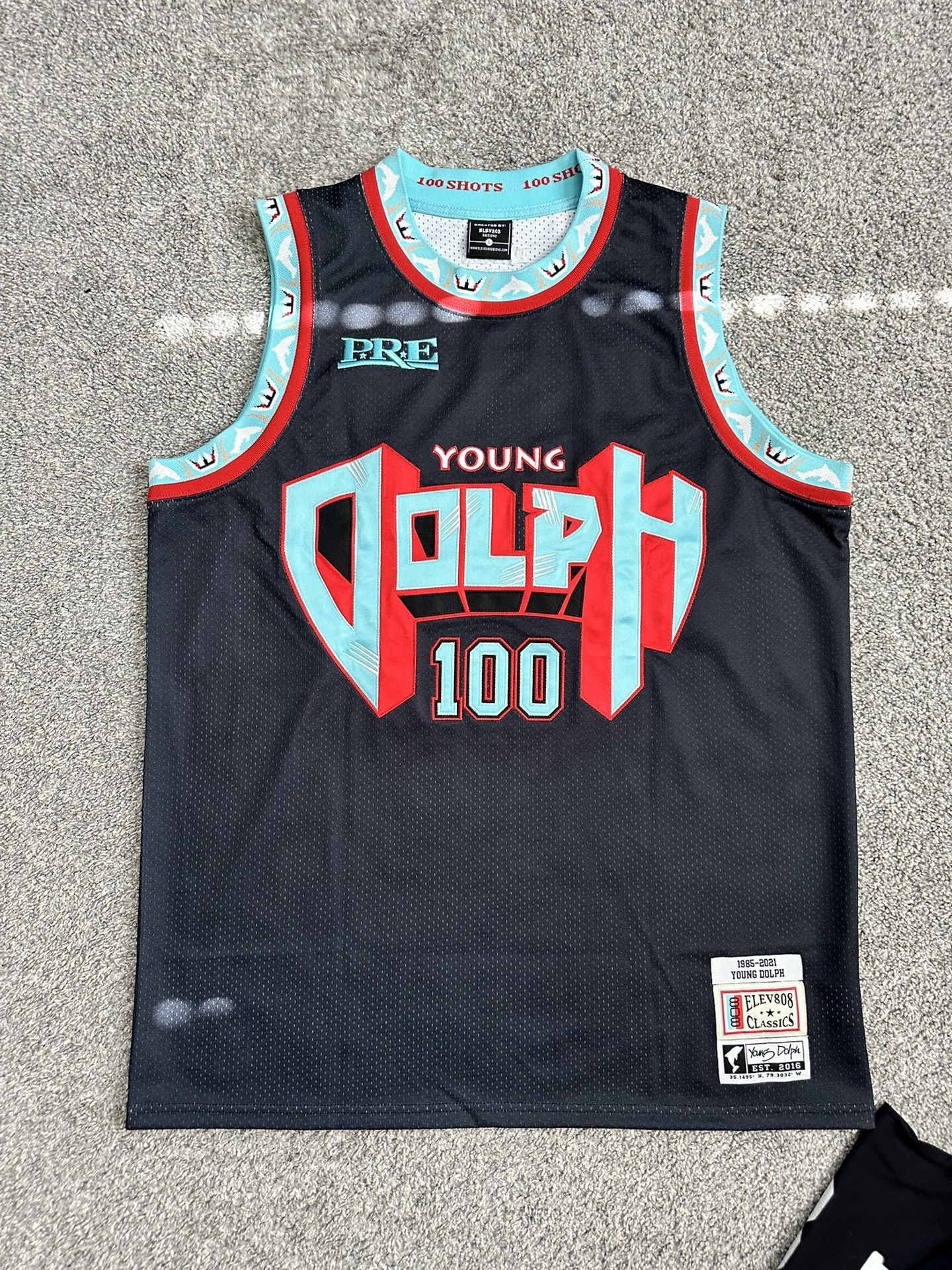 Young Dolph Jersey - Elev808 Jersey