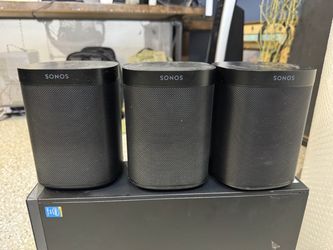 3 Sonos One speakers for $350