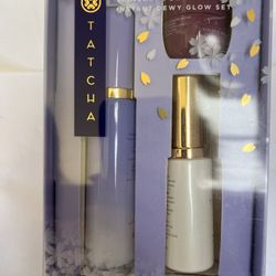  TATCHA Skincare Makeup Lovers instant dewy glow set mist Mask Cleaning NIB.   1. Luminous dewy skin mist 40ml /1.35oz full size vale $49  2. Pure one