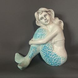 Beautiful Table Top Resin Mermaid