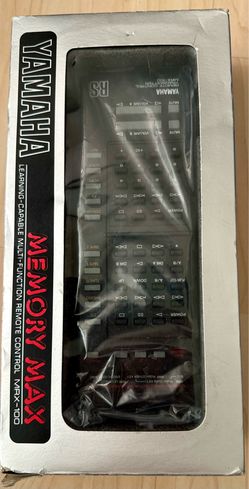 Yamaha Memory Max MRX-100 Learning Remote Control
