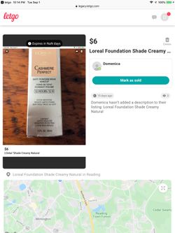 L’Oréal Foundation Shade Creamy