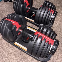 Bowflex SelectTech 552 Adjustable Dumbbells (Pair) – Excellent Condition