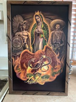 Cuadro de la virgen de Guadalupe