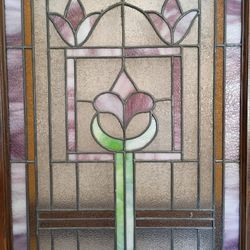 Sears & Roebuck catalogue Stained Glass Pair from Kit Home