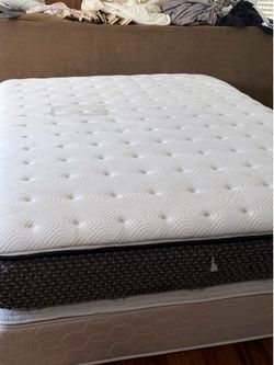 USED QUEEN SIZE PLUSH MATTRESS ONLY