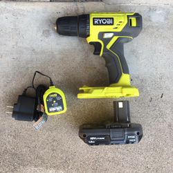 DRILL SET RYOBI 