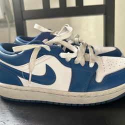 Blue And White Nike Size 6.5