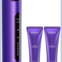 Skin Tightening Face Machine, Facial Massager Light Therapy for Face, 3 in 1 Microcurrent Facial Device Home Use Anti-Aging Device, 5 Level for Facial