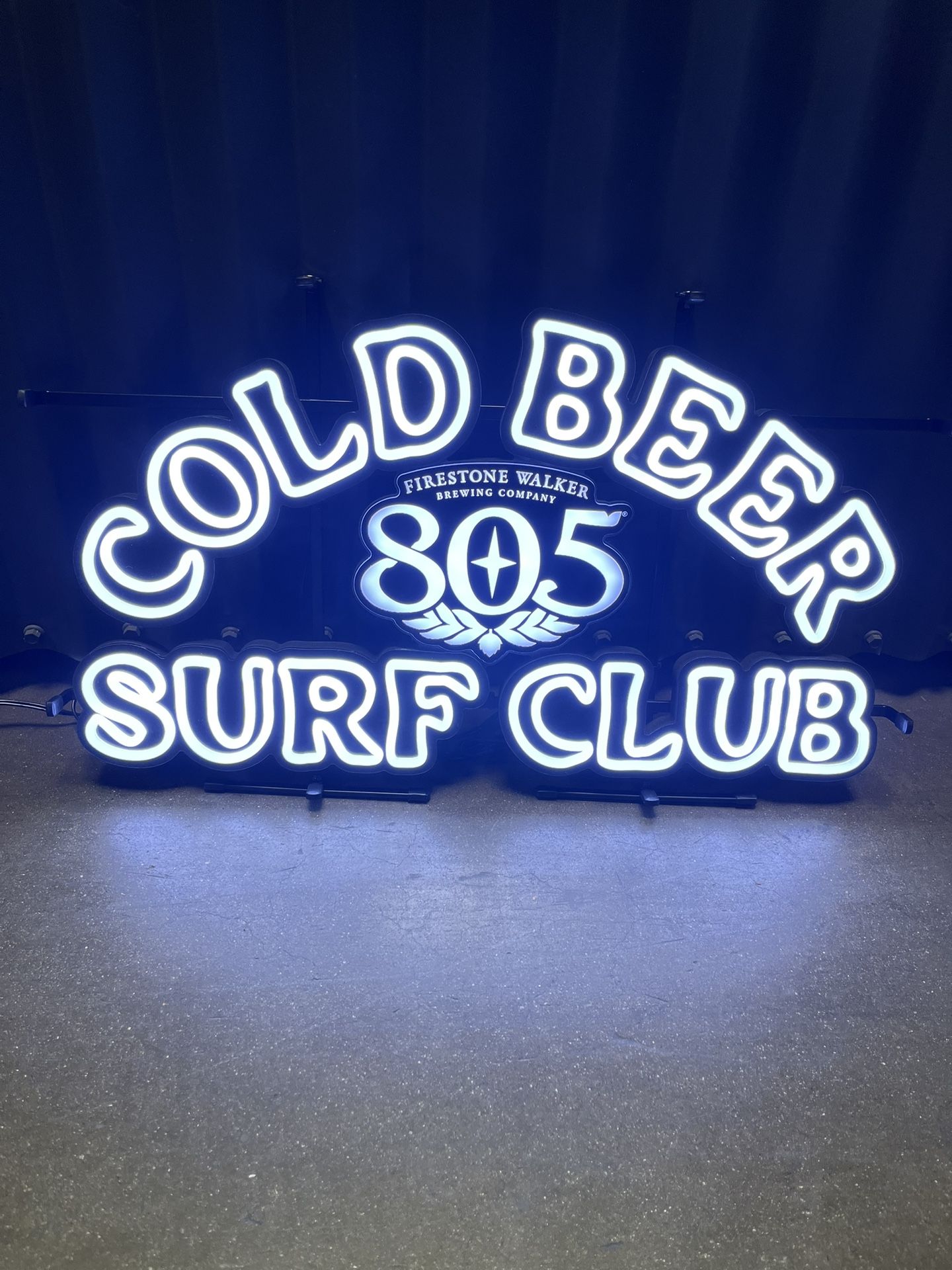 805 Beer Led Neon Sign Surf Club Beer Sign