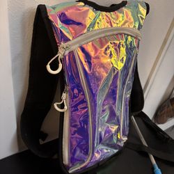 Hydration Backpack Shiny Reflection 