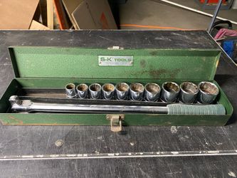 11 pc USA breaker bar ratchet set
