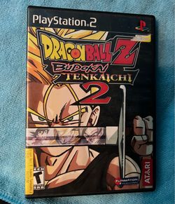 Dragon Ball Z: Budokai Tenkaichi 2 (Sony PlayStation 2, 2006) PS2 DBZ No Manual