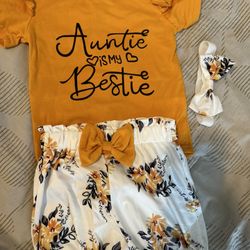 Brand New Baby Girl Outfit