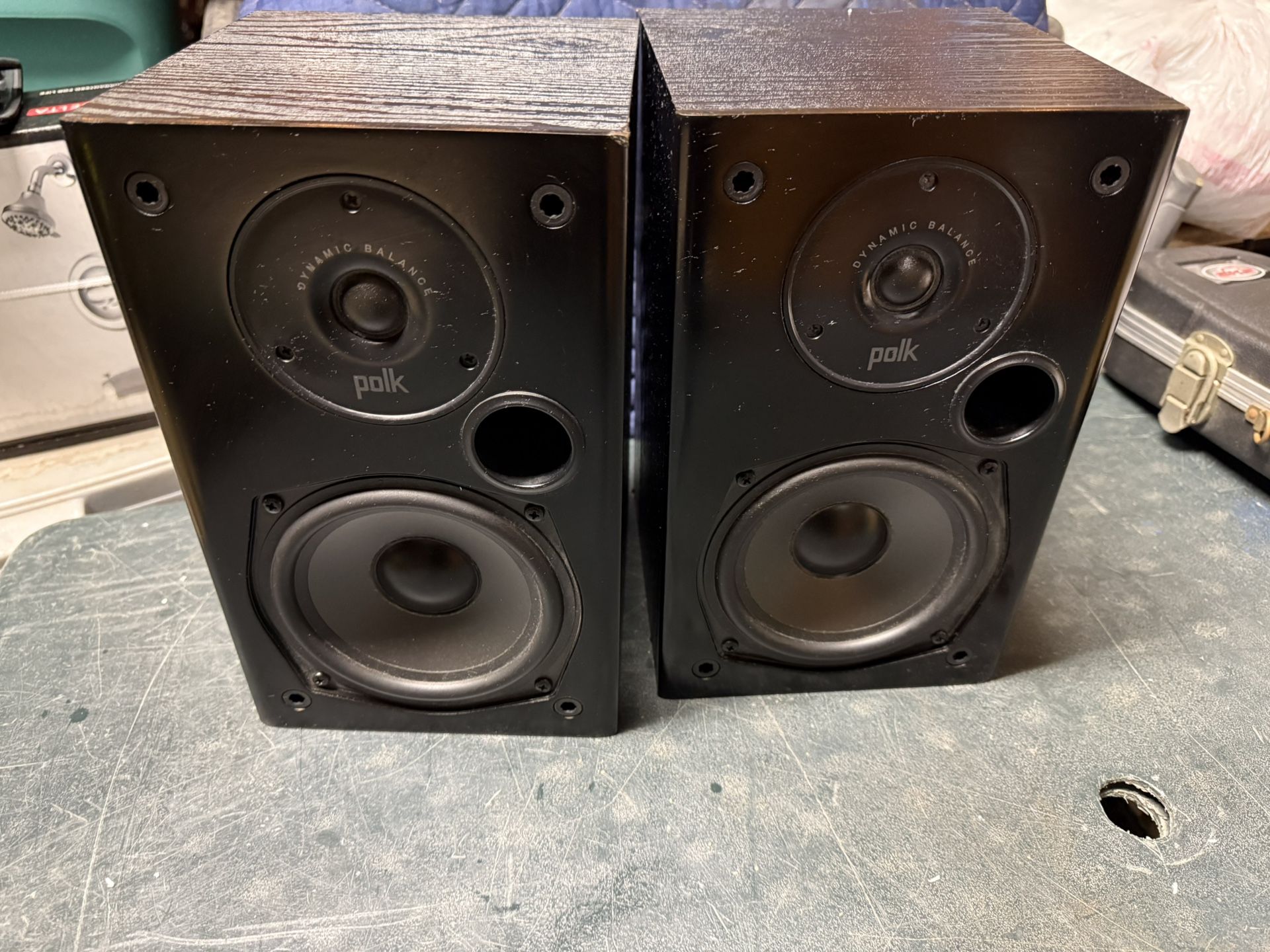 Polk,zebco Vintage Electronics.  Home Speakers.  