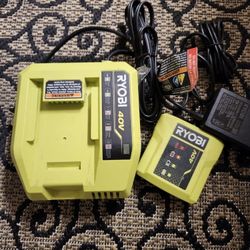 2 Ryobi 40v Charger