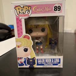 Sailor Moon And Luna FUNKO #89 Unopened