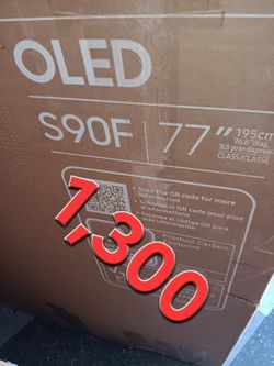 SAMSUNG 77"INCH OLED 4K S90F