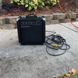 Guitar Amp Silvertone (price Negotiable)