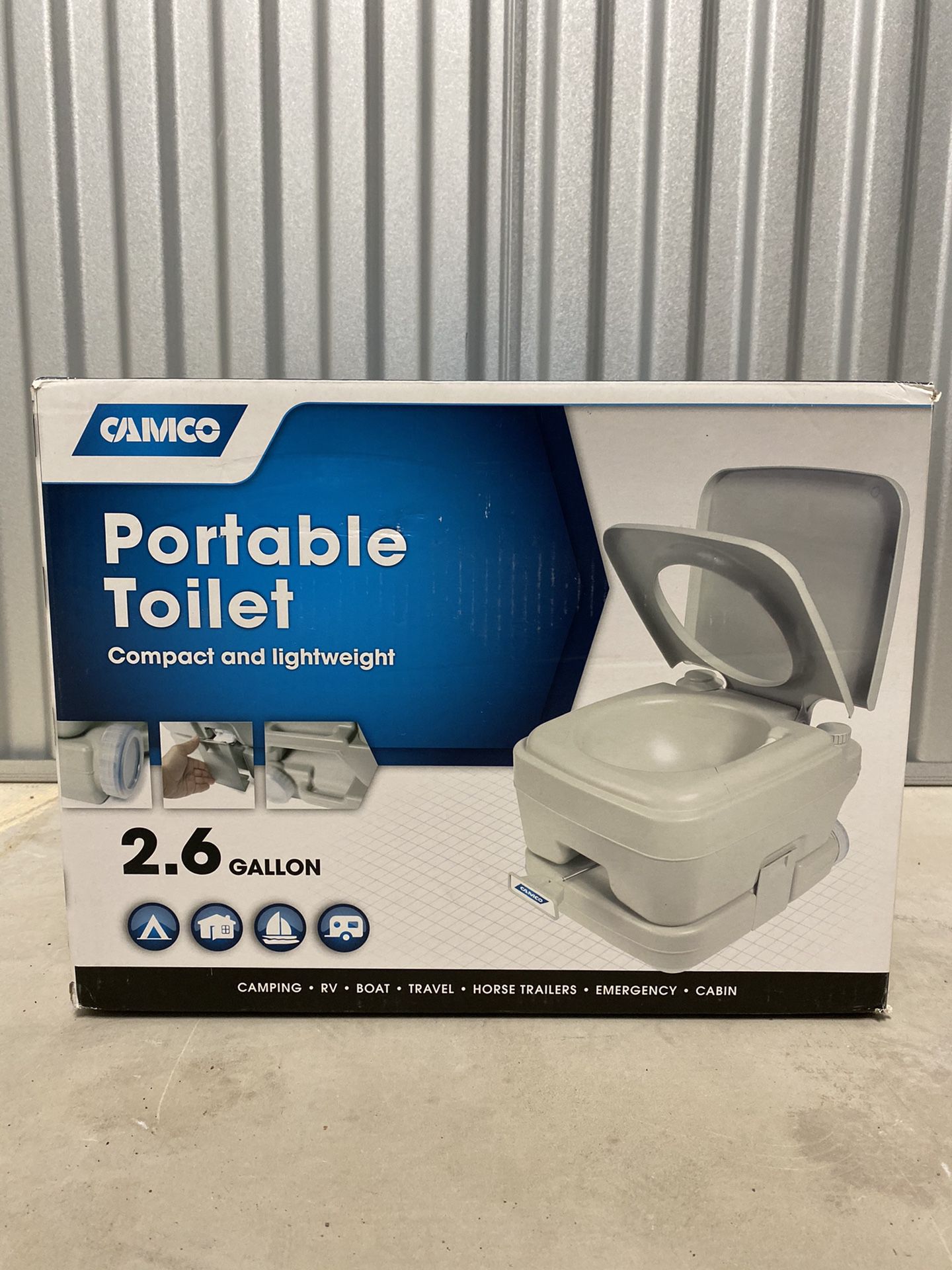 Camco Portable Toilet - New
