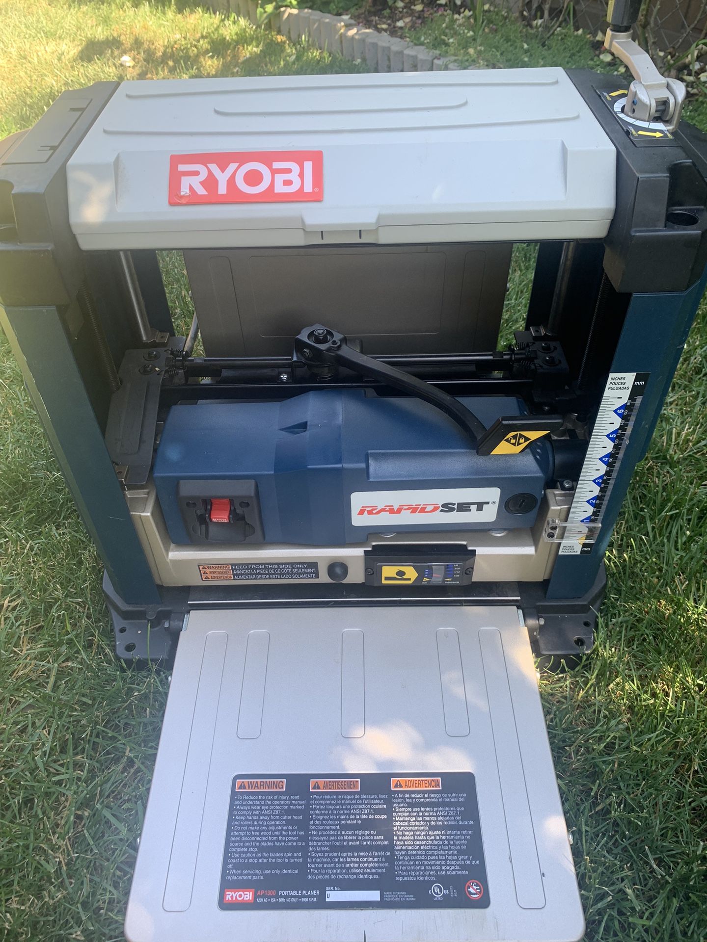 Ryobi Planer 13”