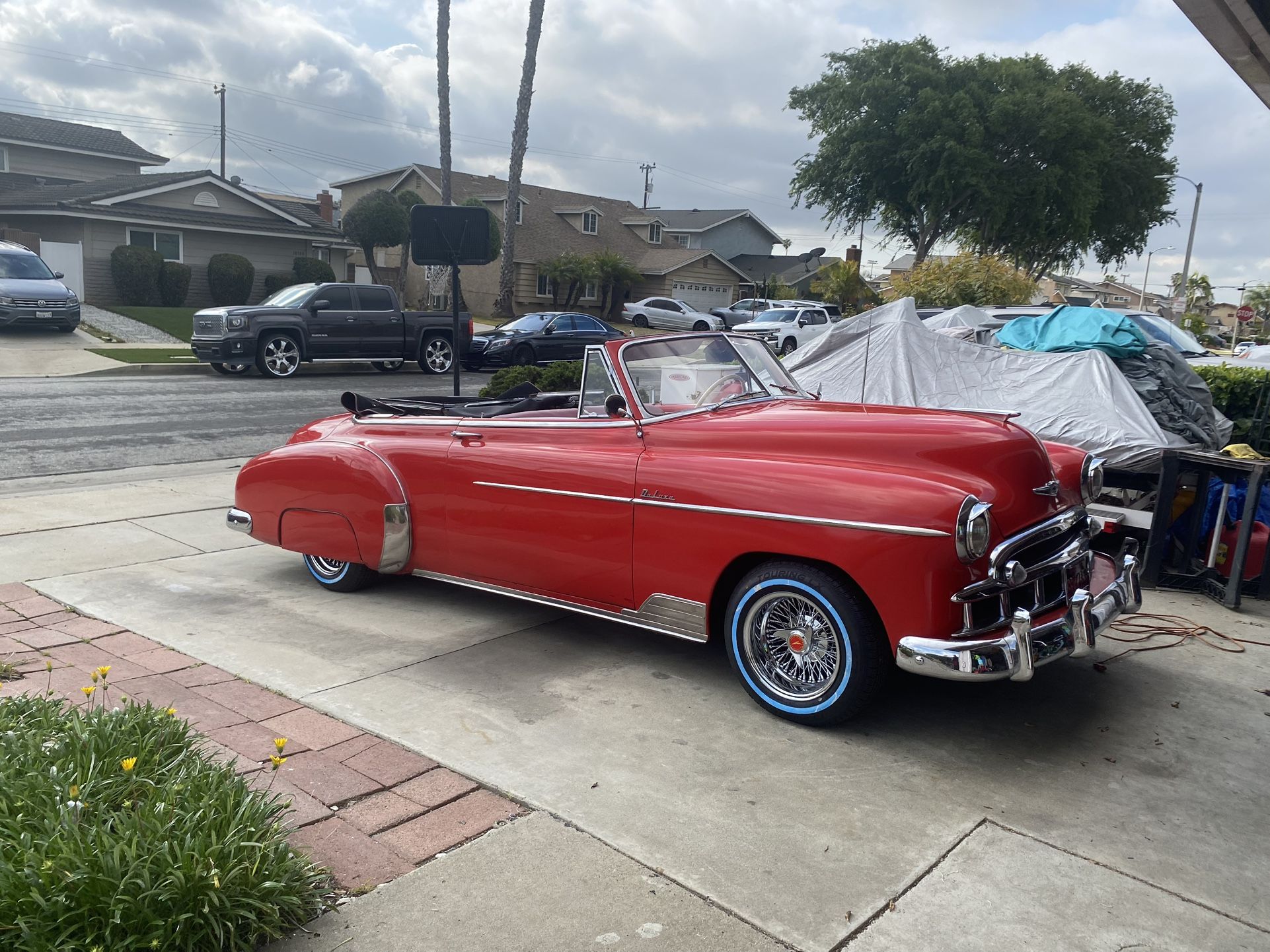 1949 Chevy Deluxe Convertible Lowrider ( Trades Ok ) Impala Bel Air
